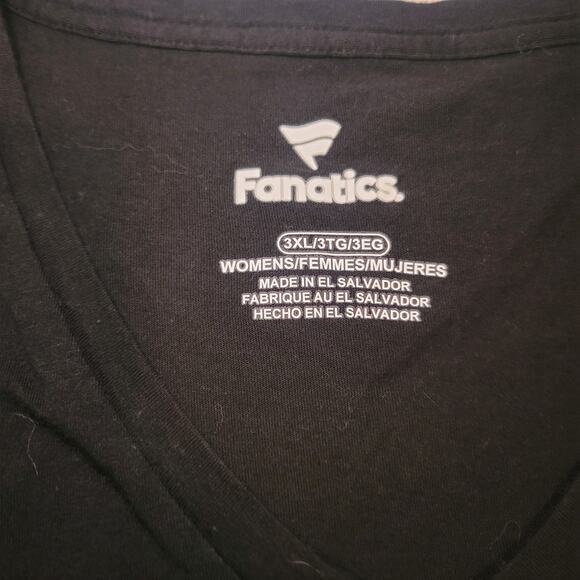 Fanatics Branded Black Austin FC soccer team Women's 3XL V-neck t-shirt - Picture 4 of 8